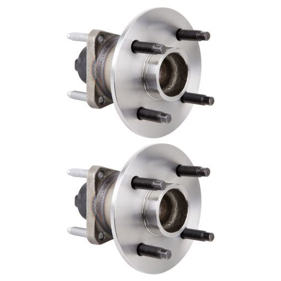 New 2009 Chevrolet Cobalt Wheel Hub Assembly Kit - Rear Pair Pair of Rear Hubs - Non SS Models with ABS