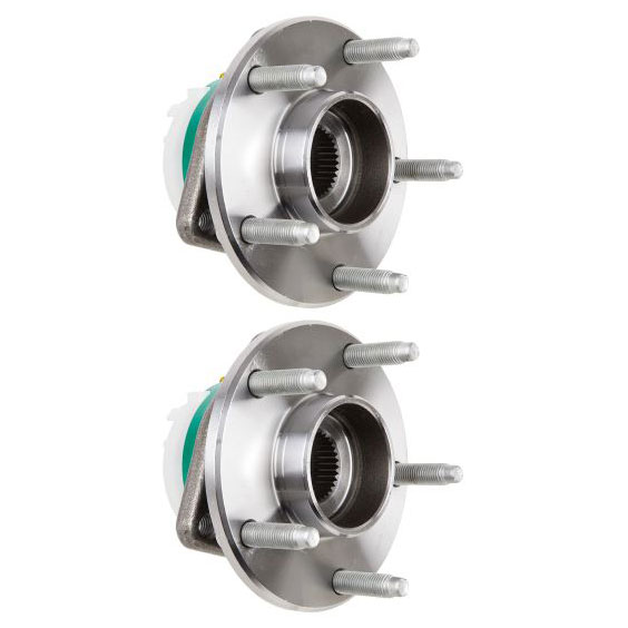New 2011 Chevrolet Corvette Wheel Hub Assembly Kit - Front Pair Pair of Front Hubs - with FE5 Suspension
