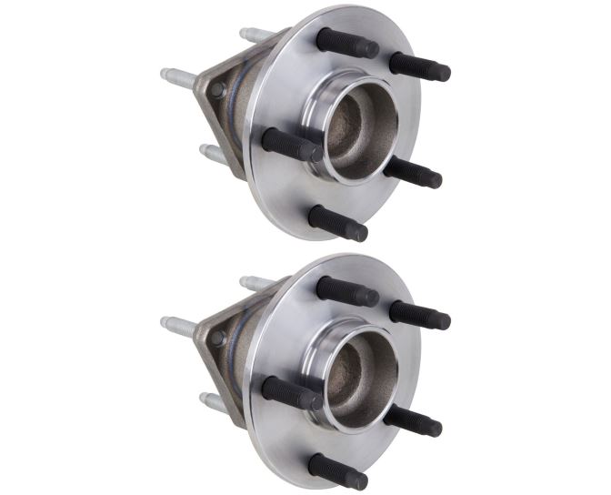 New 2008 Saturn Aura Wheel Hub Assembly Kit - Rear Pair Pair of Rear Hubs - FWD Non - ABS Models