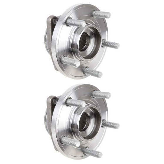 New 2009 Dodge Avenger Wheel Hub Assembly Kit - Front Pair Pair of Front Hubs - Non ABS Models