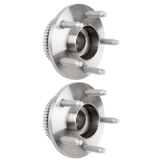 New 2006 Ford Mustang Wheel Hub Assembly Kit - Front Pair Pair of Front Hubs - RWD Models with 4 Wheel ABS