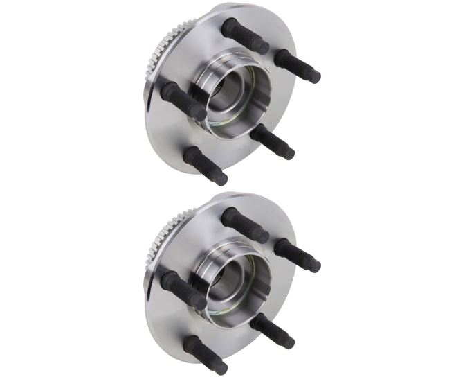 New 2003 Mercury Sable Wheel Hub Assembly Kit - Rear Pair Pair of Rear Hubs - Rear Drum Brake - Four Wheel ABS Models