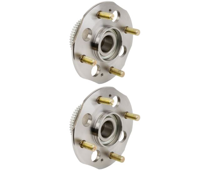 New 2000 Honda Accord Wheel Hub Assembly Kit - Rear Pair Pair of Rear Hubs - 4 Cyl with Rear Disc Brakes