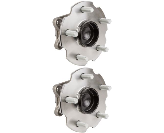 New 2009 Toyota RAV4 Wheel Hub Assembly Kit - Front Pair Pair of Rear Hubs - Front Wheel Drive Models