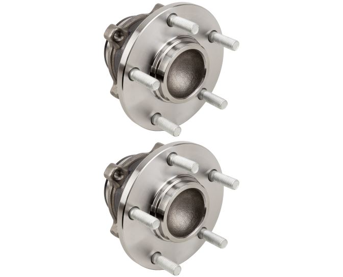 New 2004 Mazda 3 Wheel Hub Assembly Kit - Rear Pair Pair of Rear Hubs - Non-ABS Models