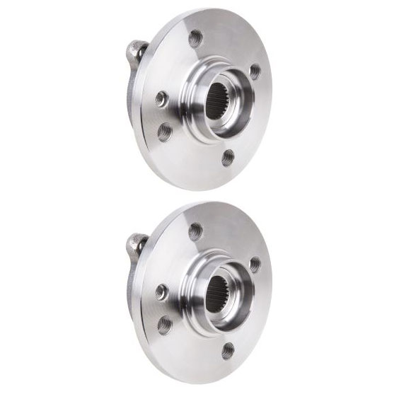 New 2008 Mini Cooper Wheel Hub Assembly Kit - Front Pair Pair of Front Hubs - Front Wheel Drive Models