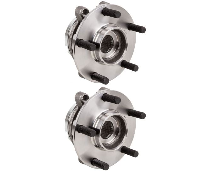 New 2007 Nissan Altima Wheel Hub Assembly Kit - Front Pair Pair of Front Hubs - 2.5L 4 Wheel ABS Models