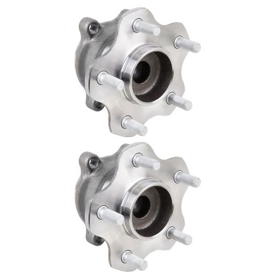 New 2004 Nissan Murano Wheel Hub Assembly Kit - Front Pair Pair of Rear Hubs - Front Wheel Drive Models