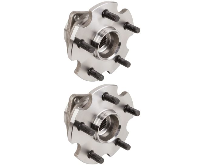 New 2009 Pontiac Vibe Wheel Hub Assembly Kit - Rear Pair Pair of Rear Hubs - AWD Models