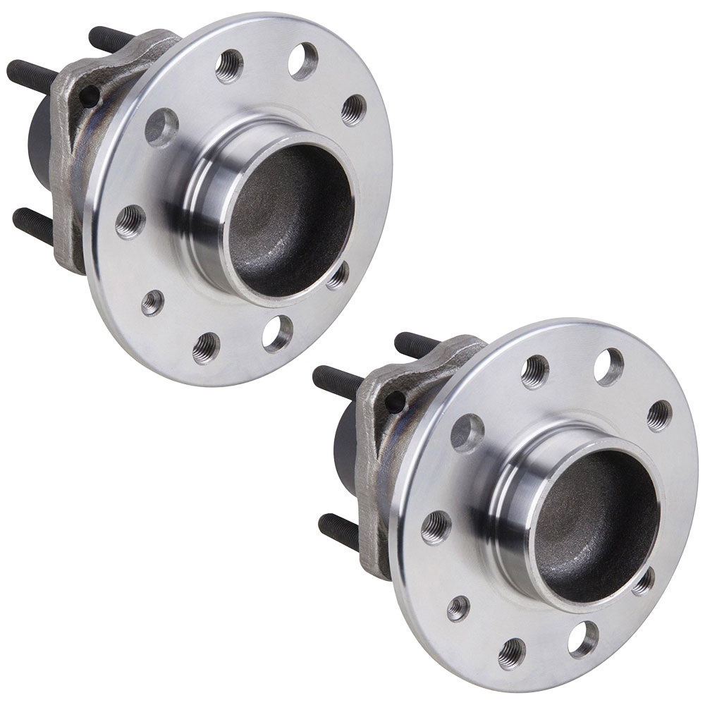 New 2000 Saab 9-3 Wheel Hub Assembly Kit - Rear Pair Pair of Rear Hubs - Base Models