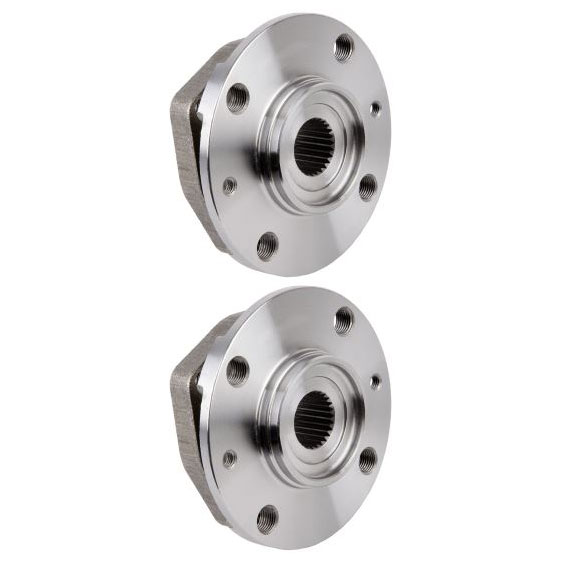 New 1995 Saab 9000 Wheel Hub Assembly Kit - Front Pair Pair of Front Hubs - FWD Models