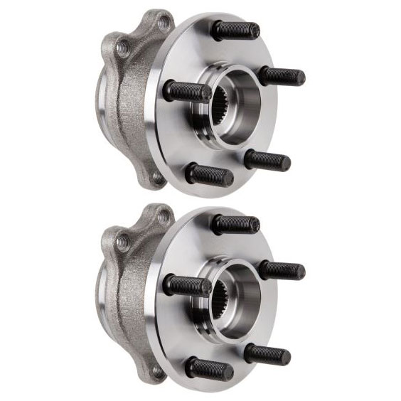 New 2005 Subaru Legacy Wheel Hub Assembly Kit - Rear Pair Pair of Rear Hubs - Base Models