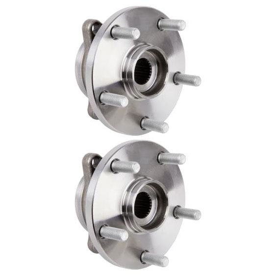 New 2009 Subaru Tribeca Wheel Hub Assembly Kit - Front Pair Pair of Front Hubs