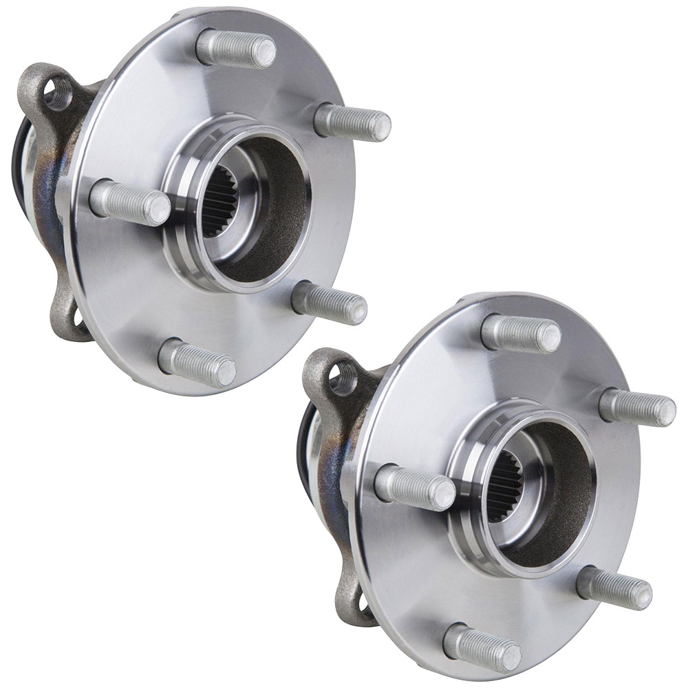 New 2010 Suzuki SX4 Wheel Hub Assembly Kit - Rear Pair Pair of Rear Hubs - AWD Models