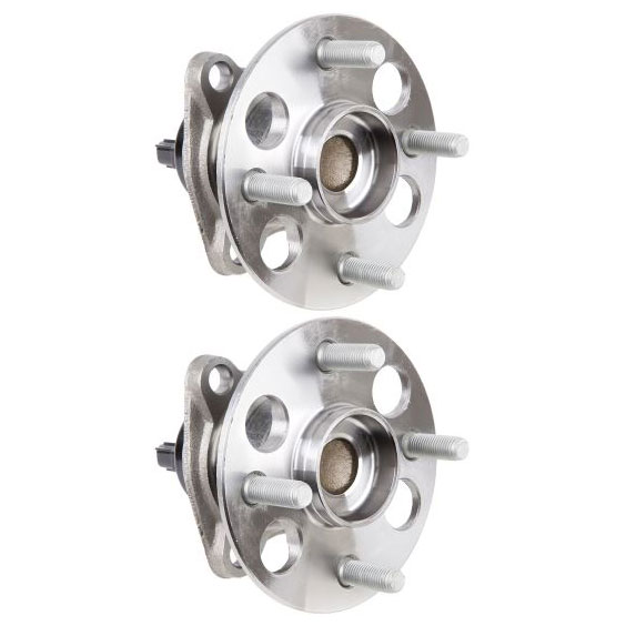 New 2007 Toyota Yaris Wheel Hub Assembly Kit - Rear Pair Pair of Rear Hubs - 4 Wheel ABS Models