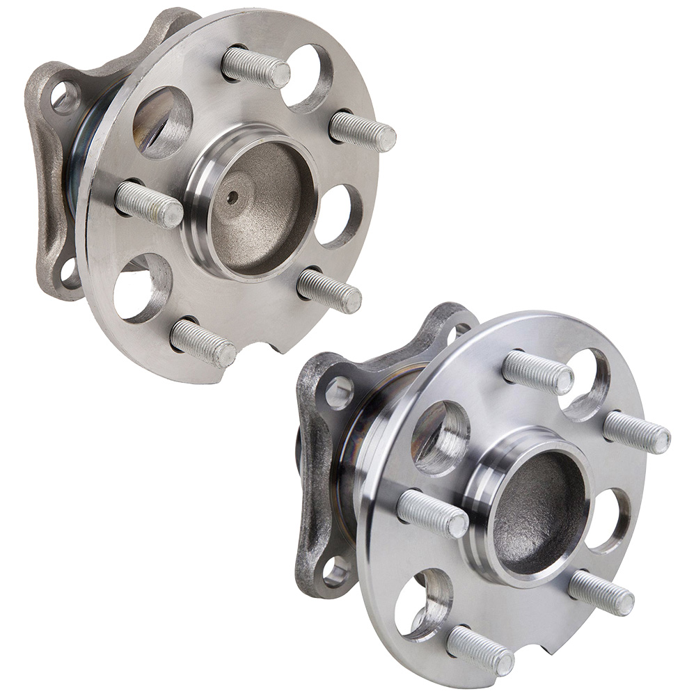 New 2007 Lexus RX400h Wheel Hub Assembly Kit - Rear Pair Pair of Rear Hubs - FWD RX400H Models
