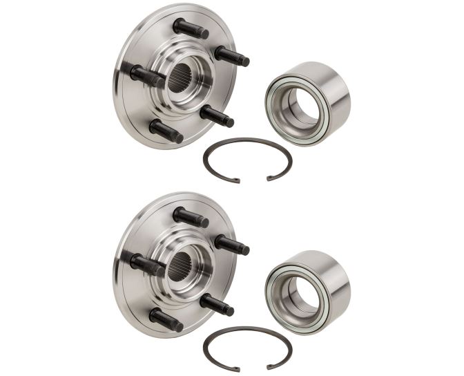New 2004 Ford Explorer Wheel Hub Assembly Kit - Rear Set Pair of Rear Hub Kit