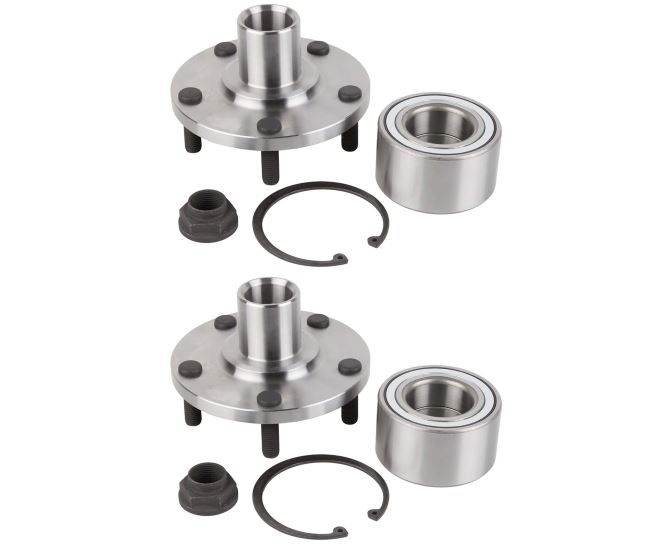 New 2000 Toyota Camry Wheel Hub Assembly Kit - Front Set Pair of Front Hub Kit - 2.2L Engine Models