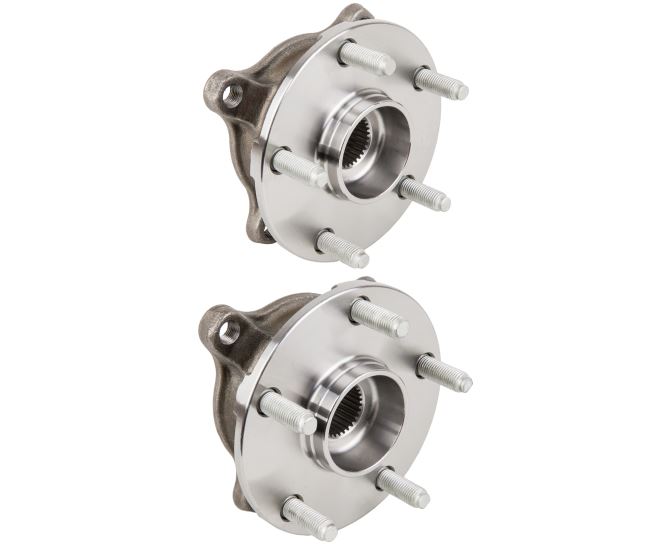 New 2014 Lexus IS250 Wheel Hub Assembly Kit - Front Pair Pair of Front Hubs - AWD