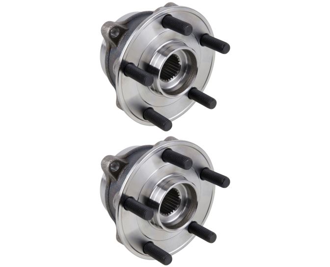 New 2011 Toyota Prius Wheel Hub Assembly Kit - Front Pair Pair of Front Hubs - Front Wheel Drive Models