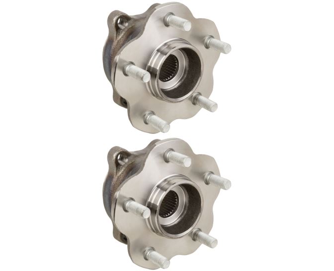 New 2014 Nissan Leaf Wheel Hub Assembly Kit - Rear Pair Pair of Rear Hubs - FWD