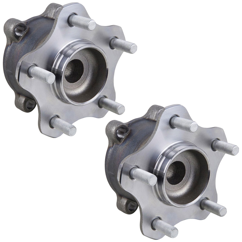 New 2014 Nissan Quest Wheel Hub Assembly Kit - Rear Pair Pair of Rear Hubs - FWD