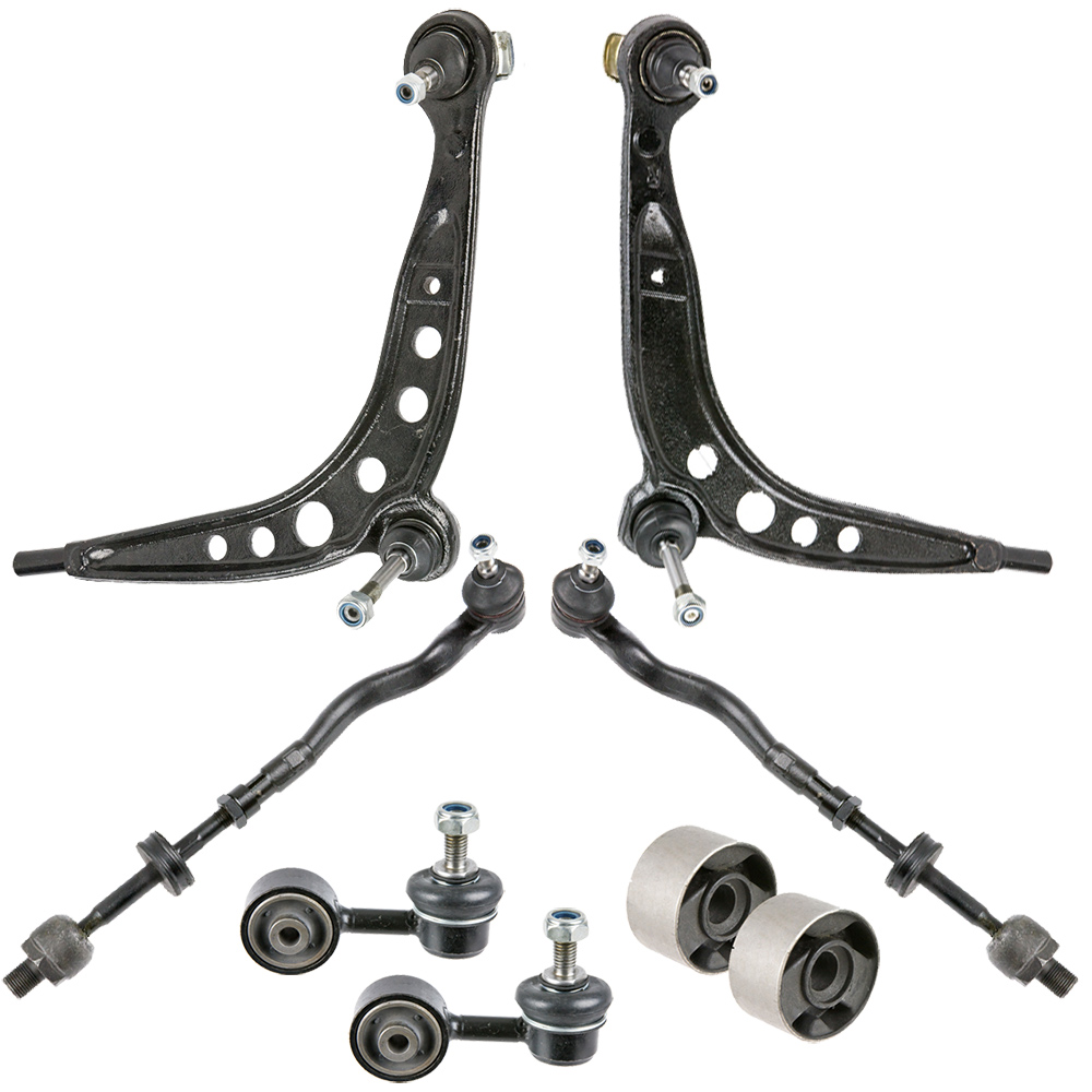 New 1998 BMW 323 Control Arm Kit Set Control Arms and Tie Rod End Assembly Kit - E36 Models