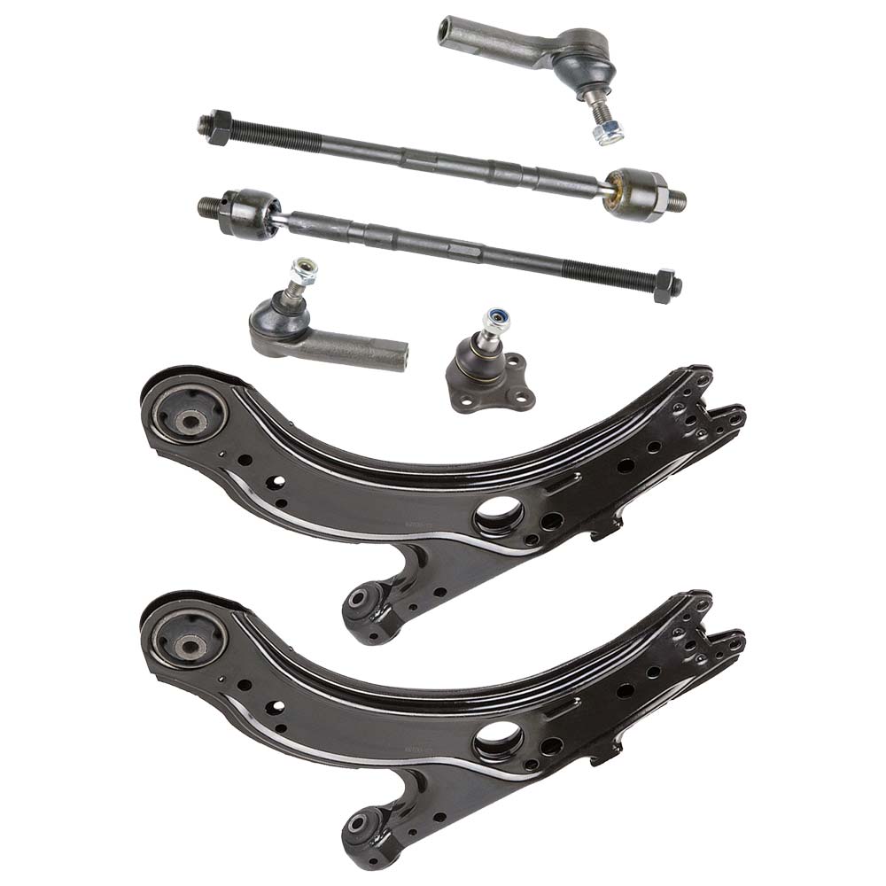 New 2004 Volkswagen Jetta Control Arm Kit Set Control Arm and Tie Rod End Kit