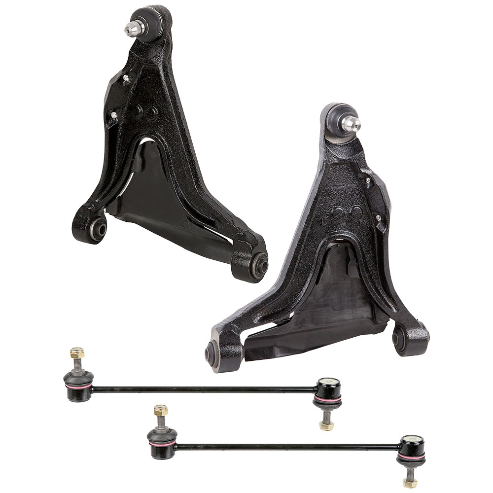 New 1995 Volvo 850 Control Arm Kit - Front Left and Right Lower Set Front Lower Control Arm Kit with Sway Bar Links