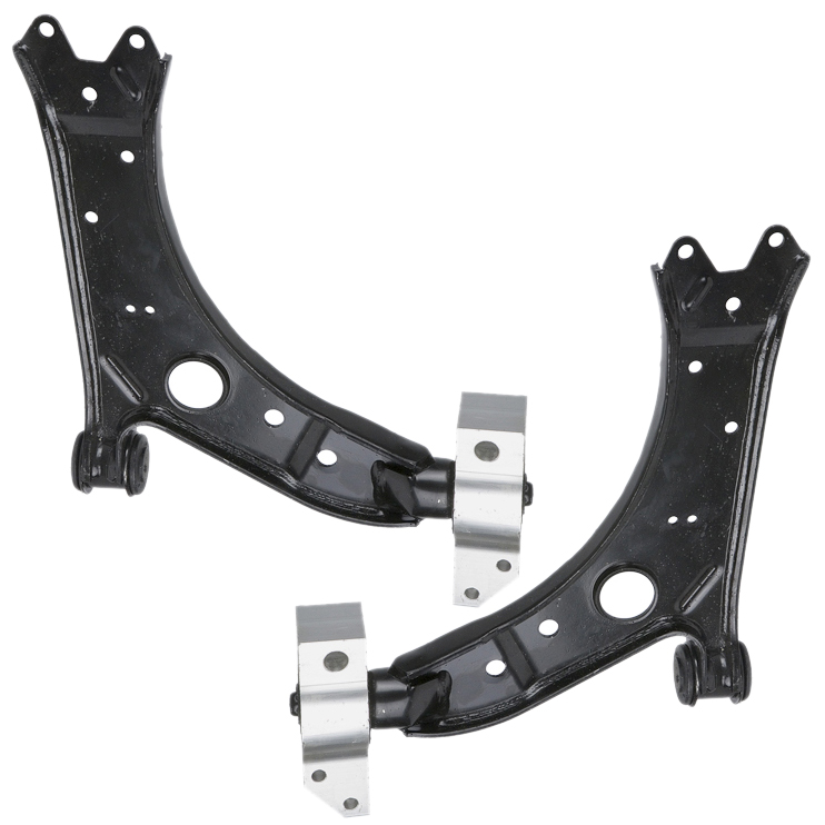 New 2007 Audi A3 Control Arm Kit - Front Left and Right Lower Pair Front Lower Control Arm Pair - Sheet Metal