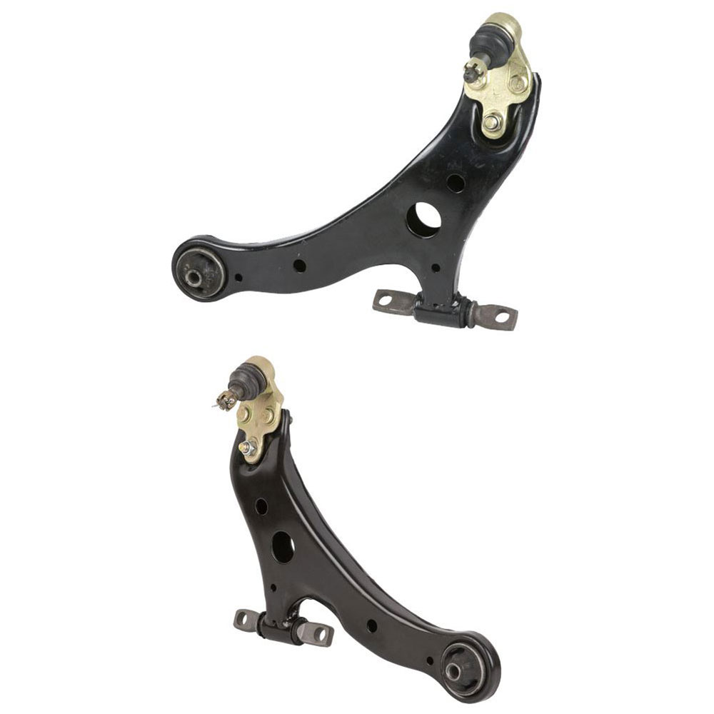 New 2005 Toyota Solara Control Arm Kit - Front Left and Right Lower Pair Front Lower Control Arm Pair - With Ball Joint