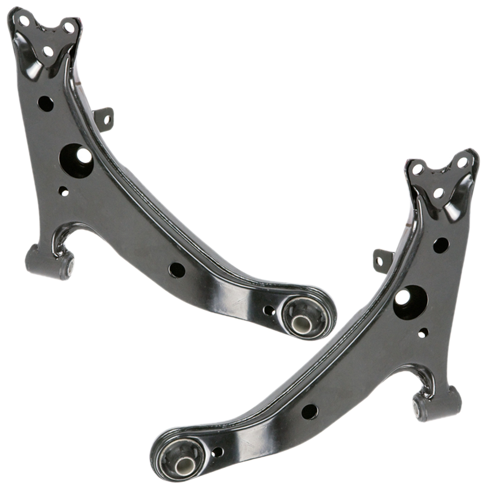 New 1998 Toyota Corolla Control Arm Kit - Front Left and Right Lower Pair Front Lower Control Arm Pair - Models with Front Stabilizer