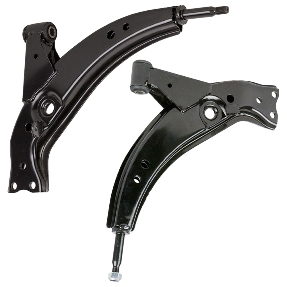 New 1993 Toyota Corolla Control Arm Kit - Front Left and Right Lower Pair Front Lower Control Arm Pair - 1.6L Sedan and Wagon Models