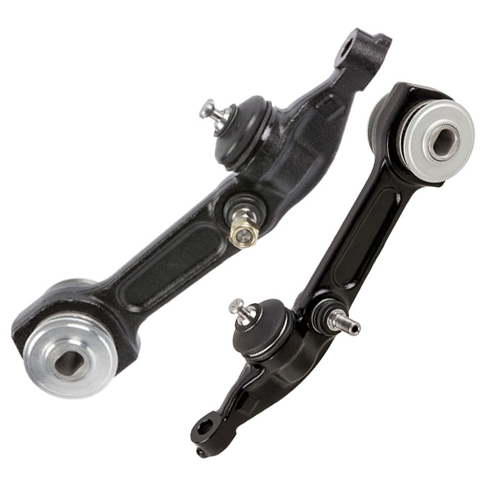 New 2002 Mercedes Benz S55 AMG Control Arm Kit - Front Left and Right Lower Pair Front Lower Control Arm Pair - Models without Active Body Control