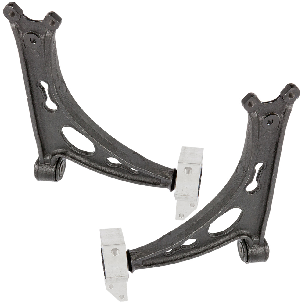 New 2005 Volkswagen Jetta Control Arm Kit - Front Left and Right Lower Pair Front Lower Control Arm Pair - Models with New Body Style and Auto Headlig