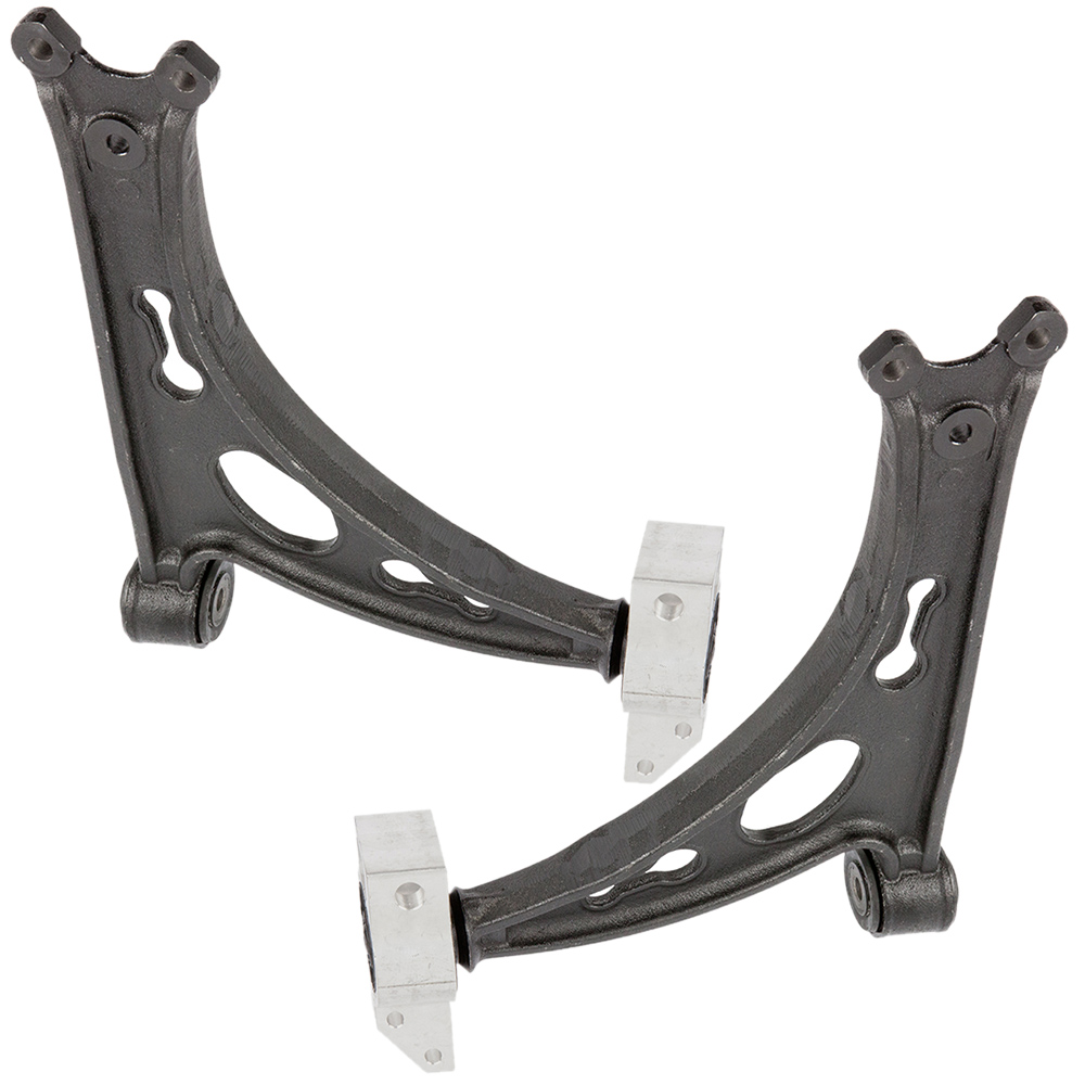 New 2007 Volkswagen Jetta Control Arm Kit - Front Left and Right Lower Pair Front Lower Control Arm Pair - Models with Auto Headlight Range Control