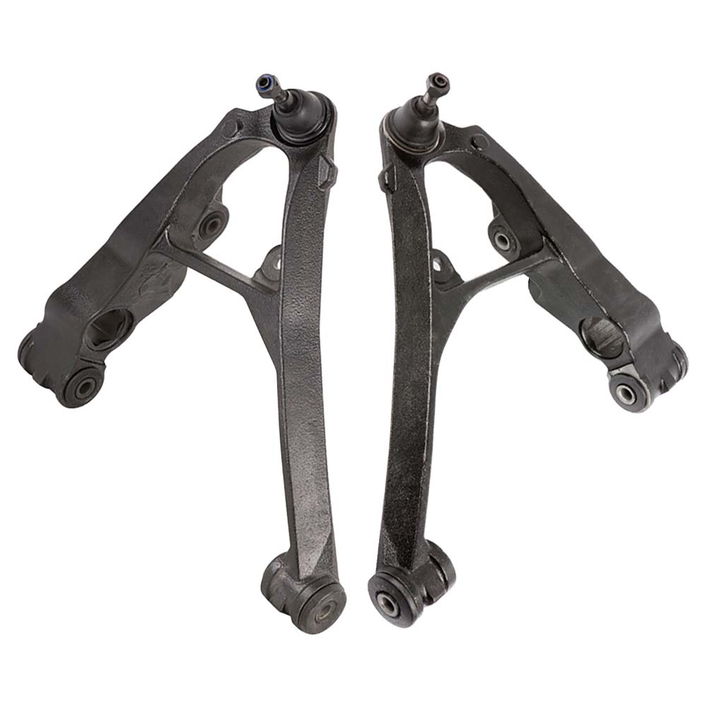 New 2007 Chevrolet Pick-up Truck Control Arm Kit - Front Left and Right Lower Pair Front Lower Control Arm Pair - Silverado 1500 - 4WD Models with Cla