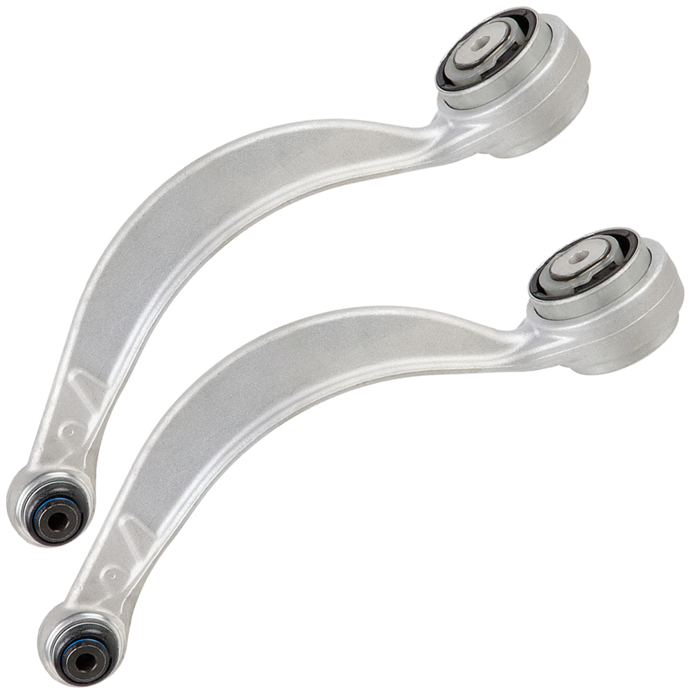 New 2009 Jaguar Vanden Plas Control Arm Kit - Front Left and Right Lower Pair Front Lower Front Control Arm Pair - Curved Arm