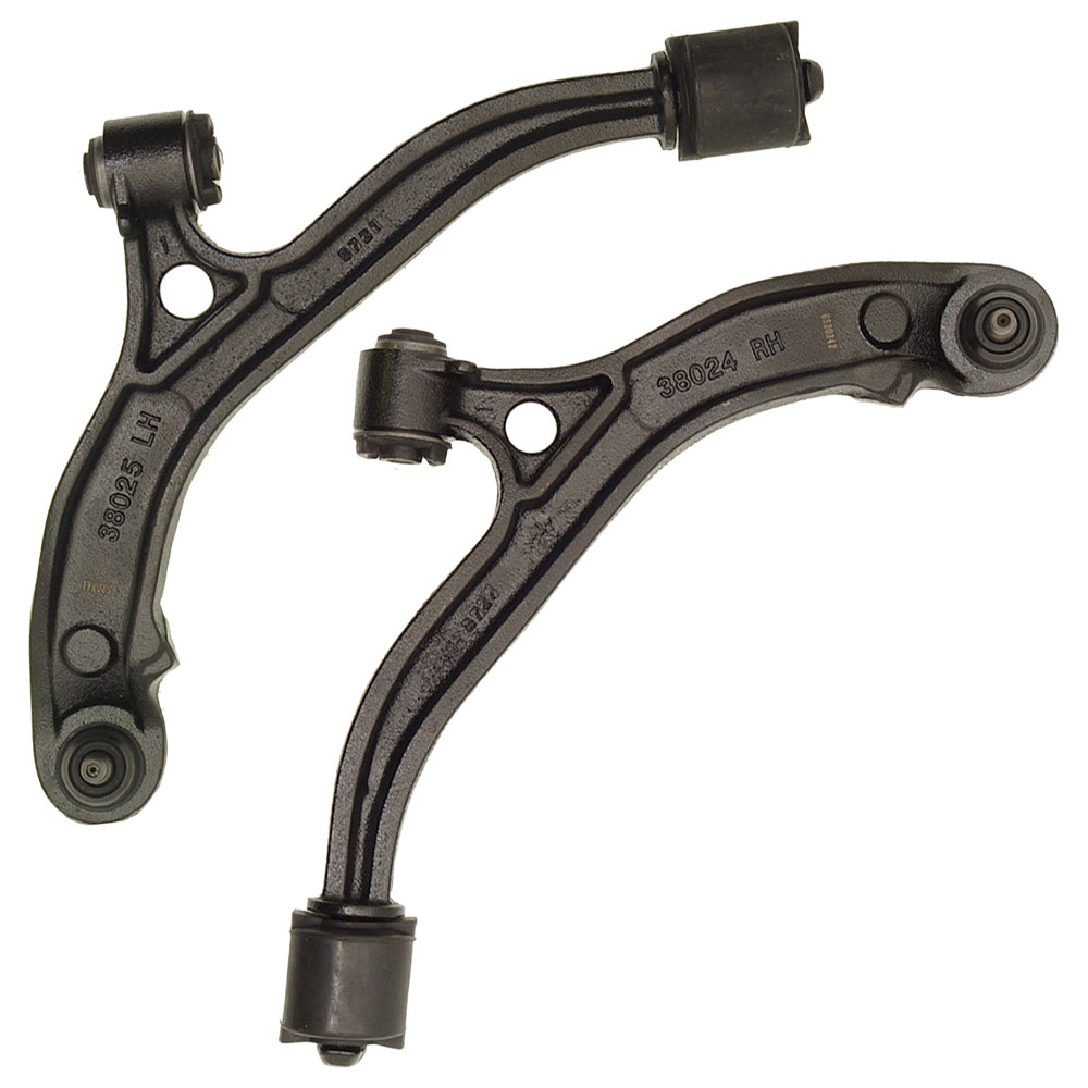 New 2005 Dodge Caravan Control Arm Kit - Front Left and Right Lower Pair Front Lower Control Arm Pair - Models with Heavy Duty Suspension