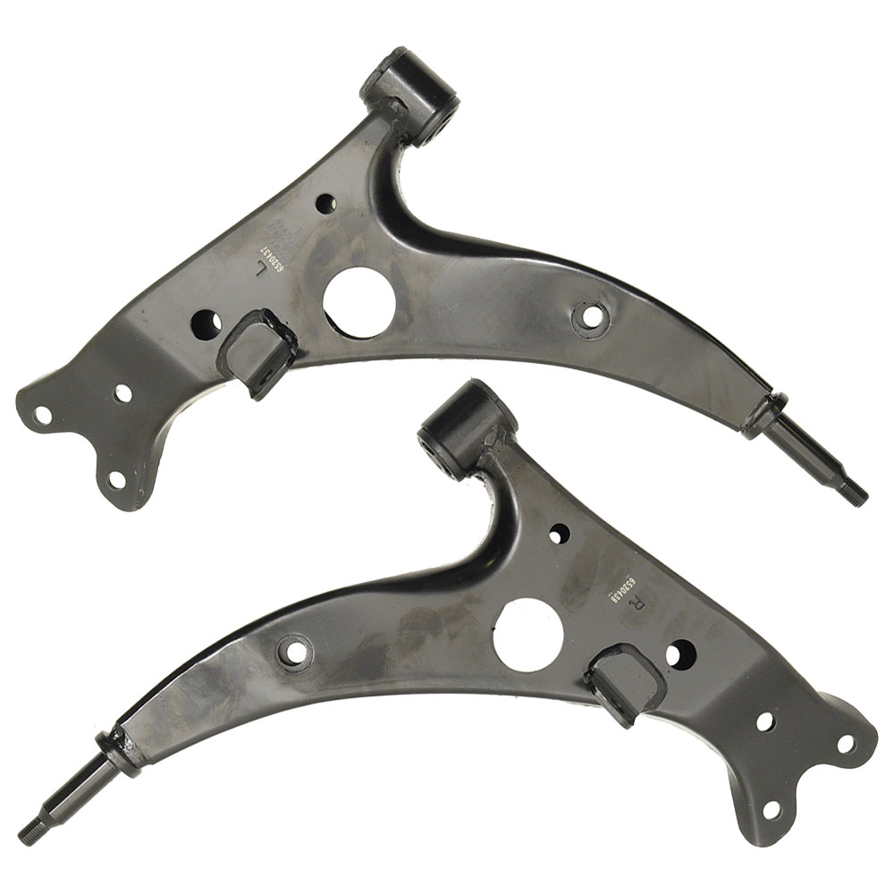 New 1996 Toyota RAV4 Control Arm Kit - Front Left and Right Lower Pair Front Lower Control Arm Pair - 2 Door Models with Aluminum Wheels