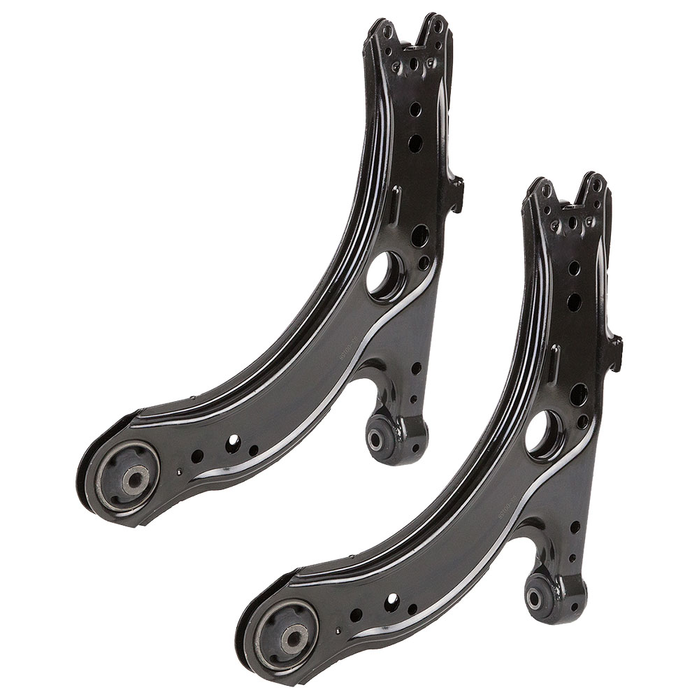 New 2005 Volkswagen Jetta Control Arm Kit - Front Left and Right Lower Pair Front Lower Control Arm Pair - Old Body Style