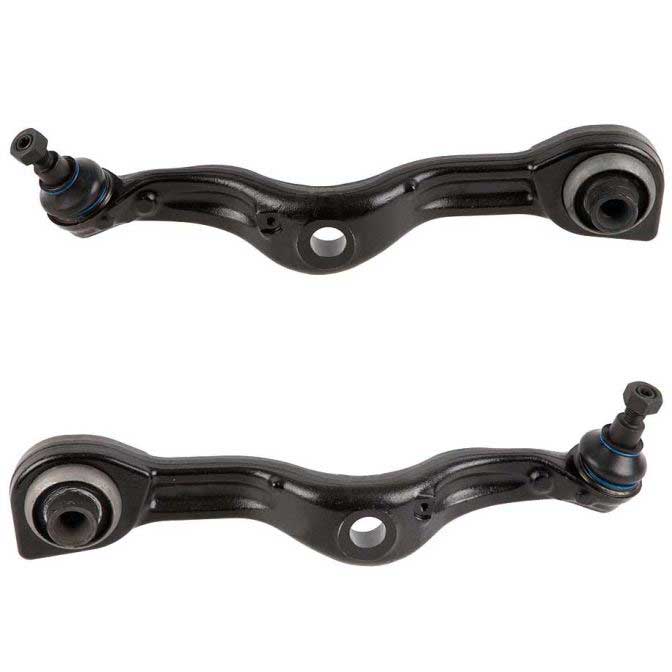 New 2007 Mercedes Benz S550 Control Arm Kit - Front Left and Right Lower Pair Front Lower Control Arm Pair - With Active Body Control [ABC] - Without