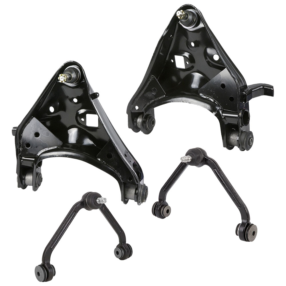 New 2005 Ford Ranger Control Arm Kit - Front Left and Right Upper Set Front - Upper and Lower Control Arm Kit - 4WD Models with Torsion Bar Suspension