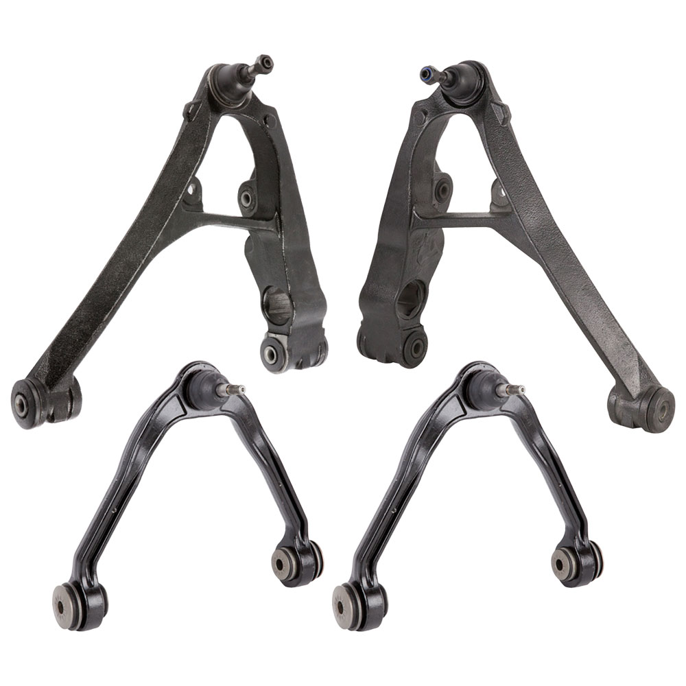 New 2005 Cadillac Escalade Control Arm Kit - Front Left and Right Upper Set Front - Upper and Lower Control Arm Kit