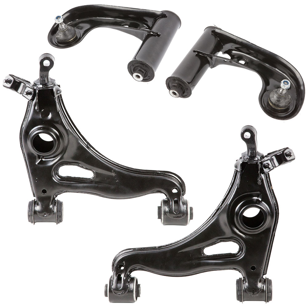 New 1998 Mercedes Benz CLK320 Control Arm Kit - Front Left and Right Upper Set Front - Upper and Lower Control Arm Kit