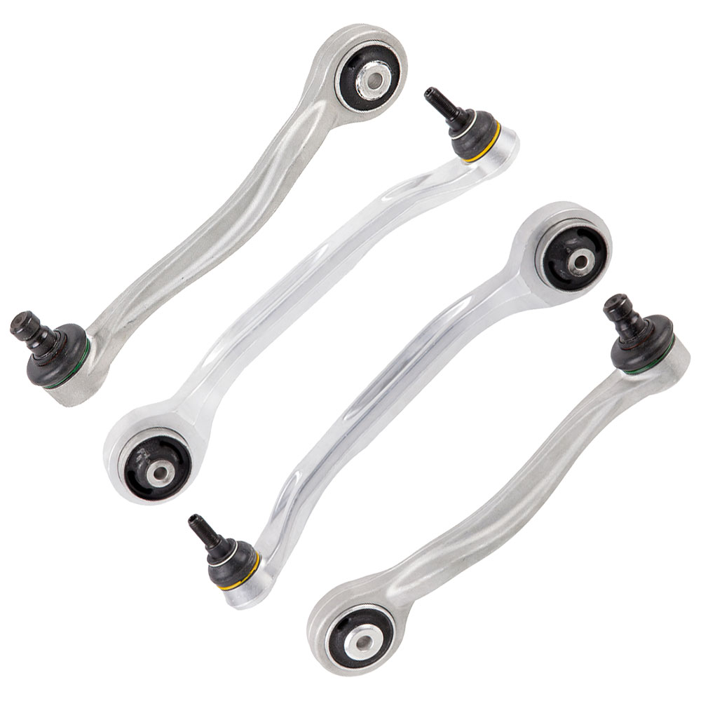 New 2005 Audi A6 Control Arm Kit - Front Left and Right Upper Rearward Set Front - Upper and Lower Control Arm Kit - Rear Position - Quattro Models