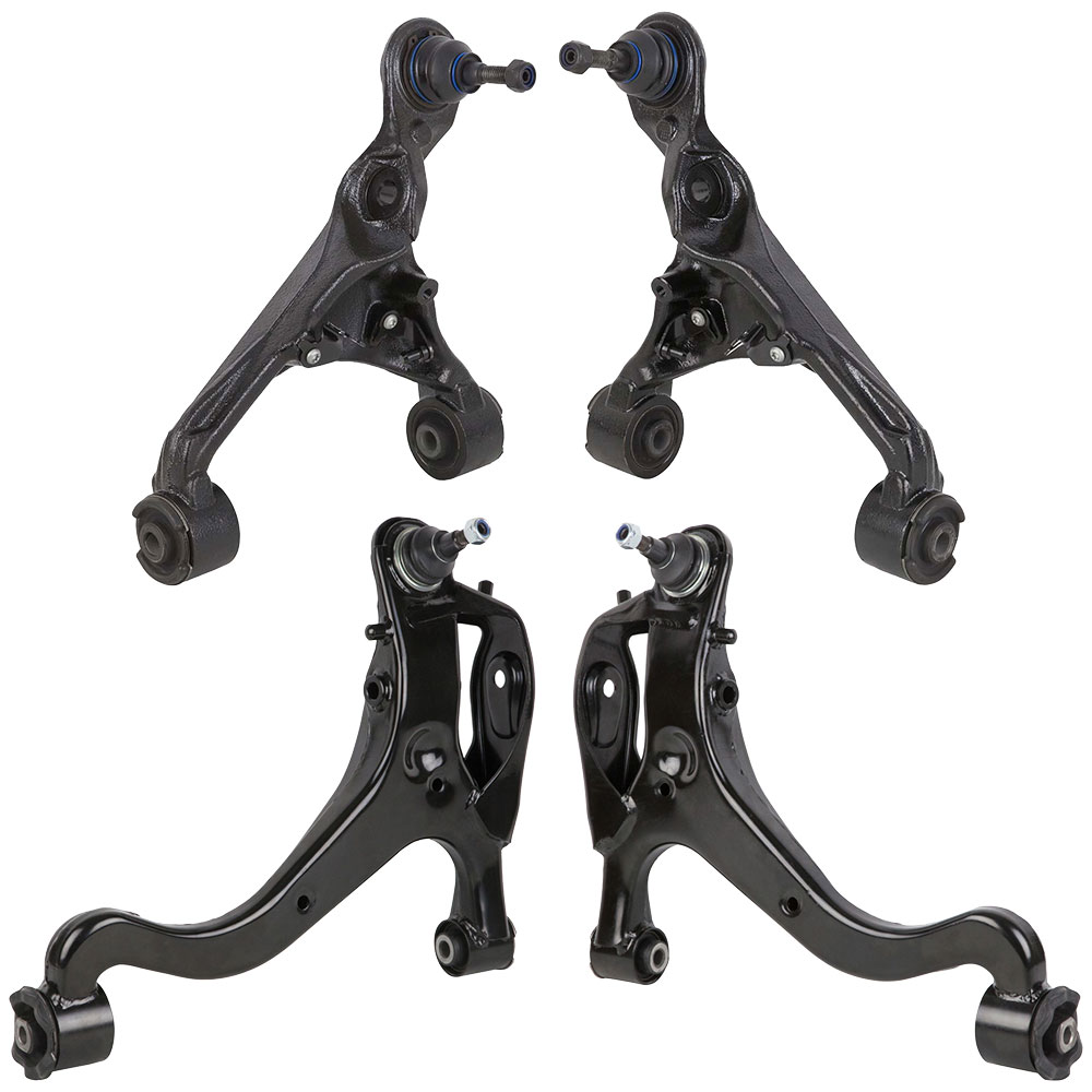 New 2007 Land Rover Range Rover Sport Control Arm Kit - Front Left and Right Upper Set Front - Upper and Lower Control Arm Kit