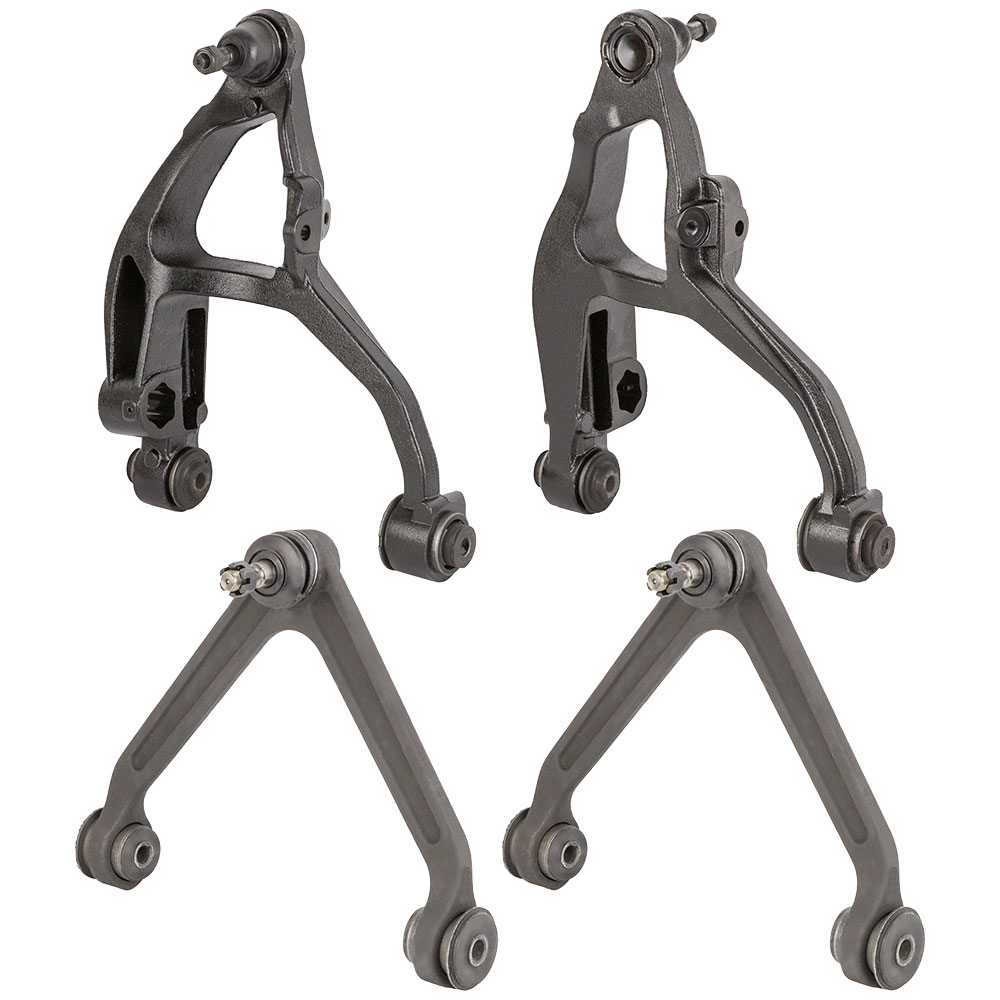 New 2007 Dodge Durango Control Arm Kit - Front Left and Right Upper Set Front - Upper and Lower Control Arm Kit
