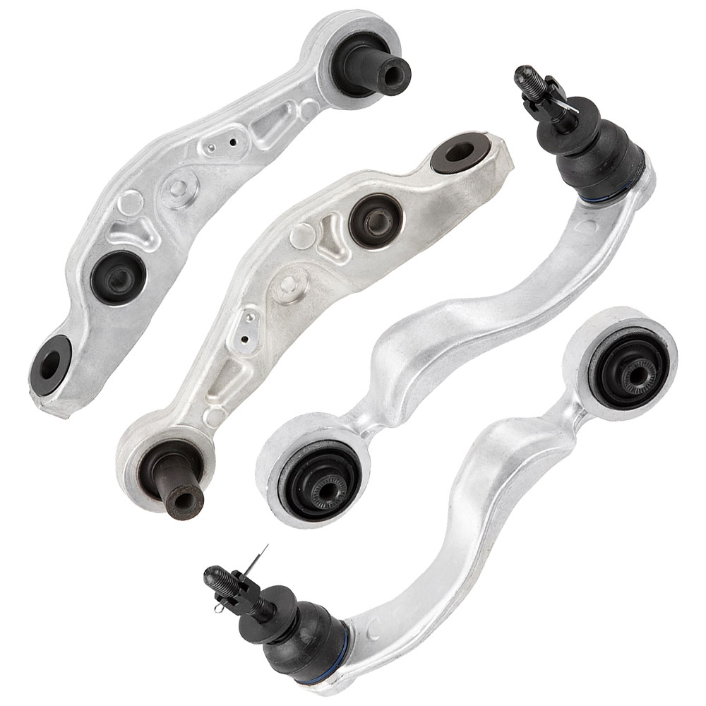 New 2009 Lexus LS460 Control Arm Kit - Front Left and Right Upper Rearward Set Front - Upper and Lower Control Arm Kit - Rear Position - RWD Models