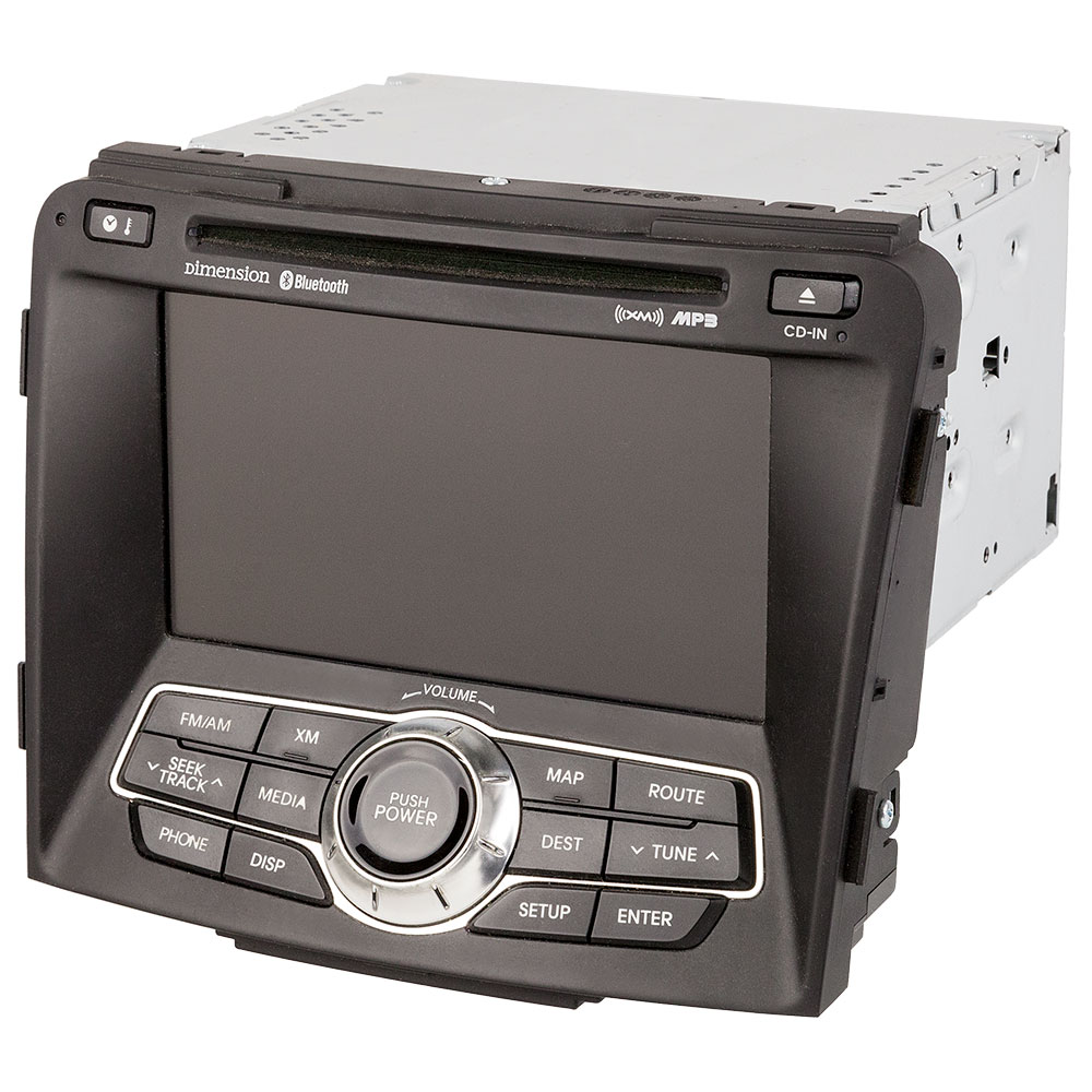 2012 Hyundai Sonata GPS Navigation System AM-FM-XM-MP3-Single CD Radio with Navigation [OEM 96560-3Q001]